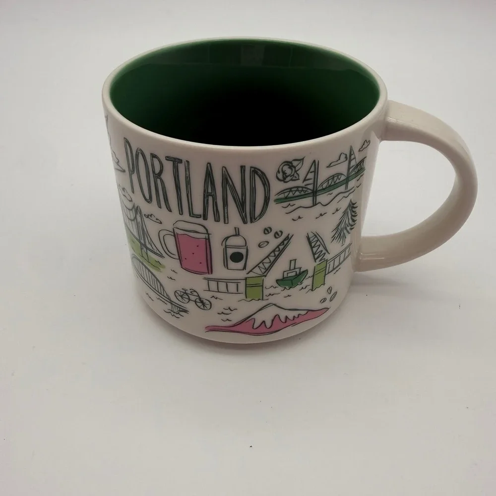 Starbucks Portland Oregon Been There Series 2018 14 oz Coffee Mug City of Roses